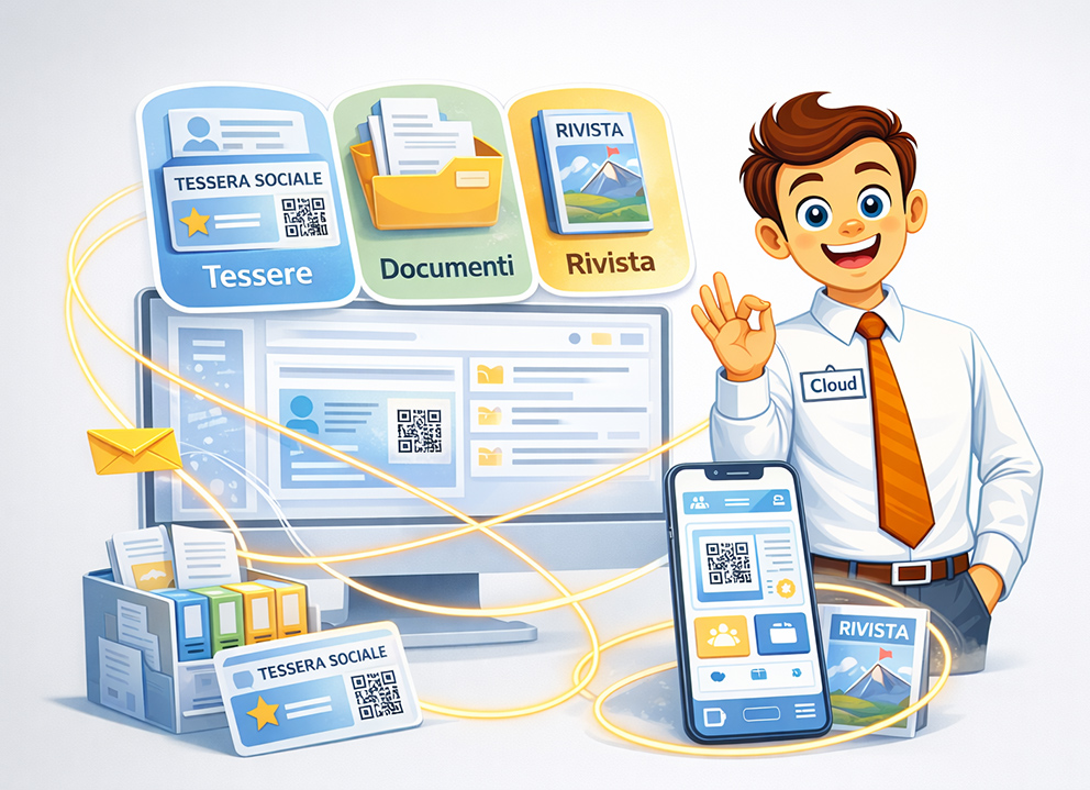 Portali In Cloud | ASSOCIAZIONI - Fidelizza i tuoi soci